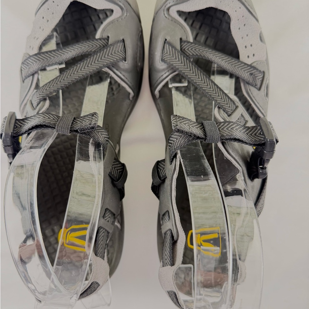 Keen Zerraport II Sport Sandals Men’s 10 Gray Black Hiking Water Shoes - Picture 5 of 10